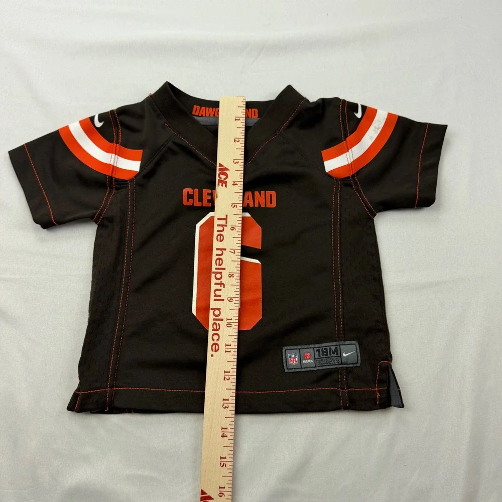 Nike Football Jersey Toddler 18M Brown Cleveland Browns Baker Mayfield 6